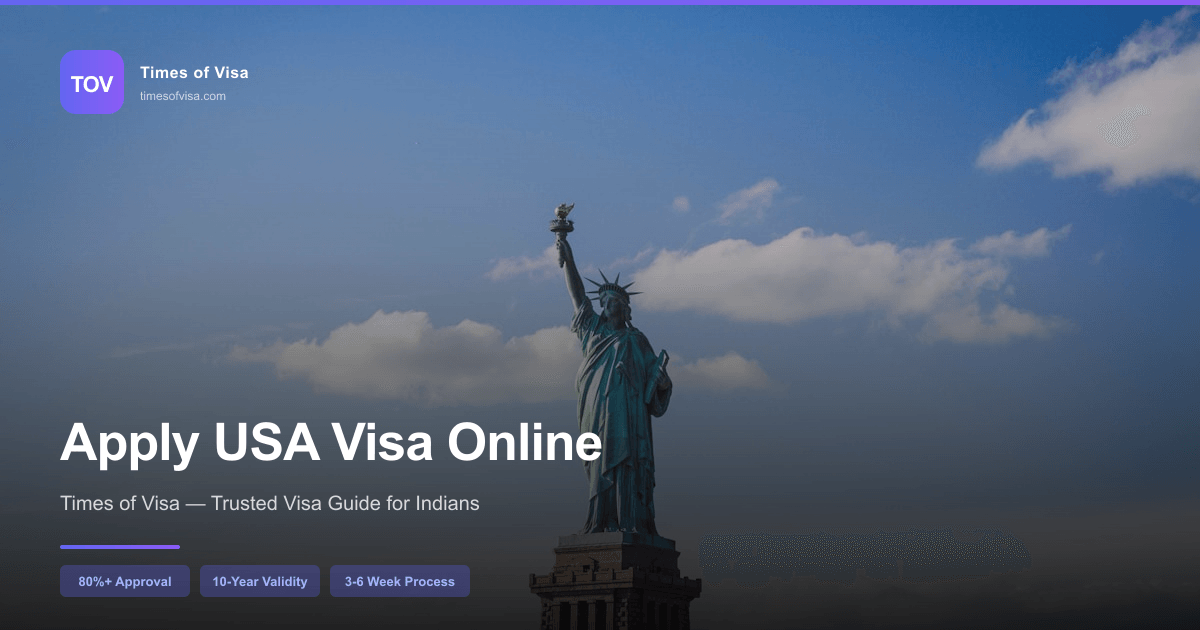 US Visa for Indians 2026: B1/B2 Tourist Visa Guide